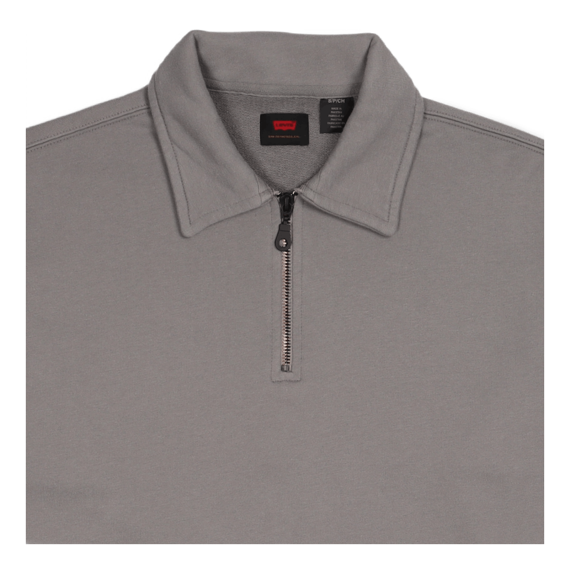 Skate New Quarter Zip Cliff Gr Grey