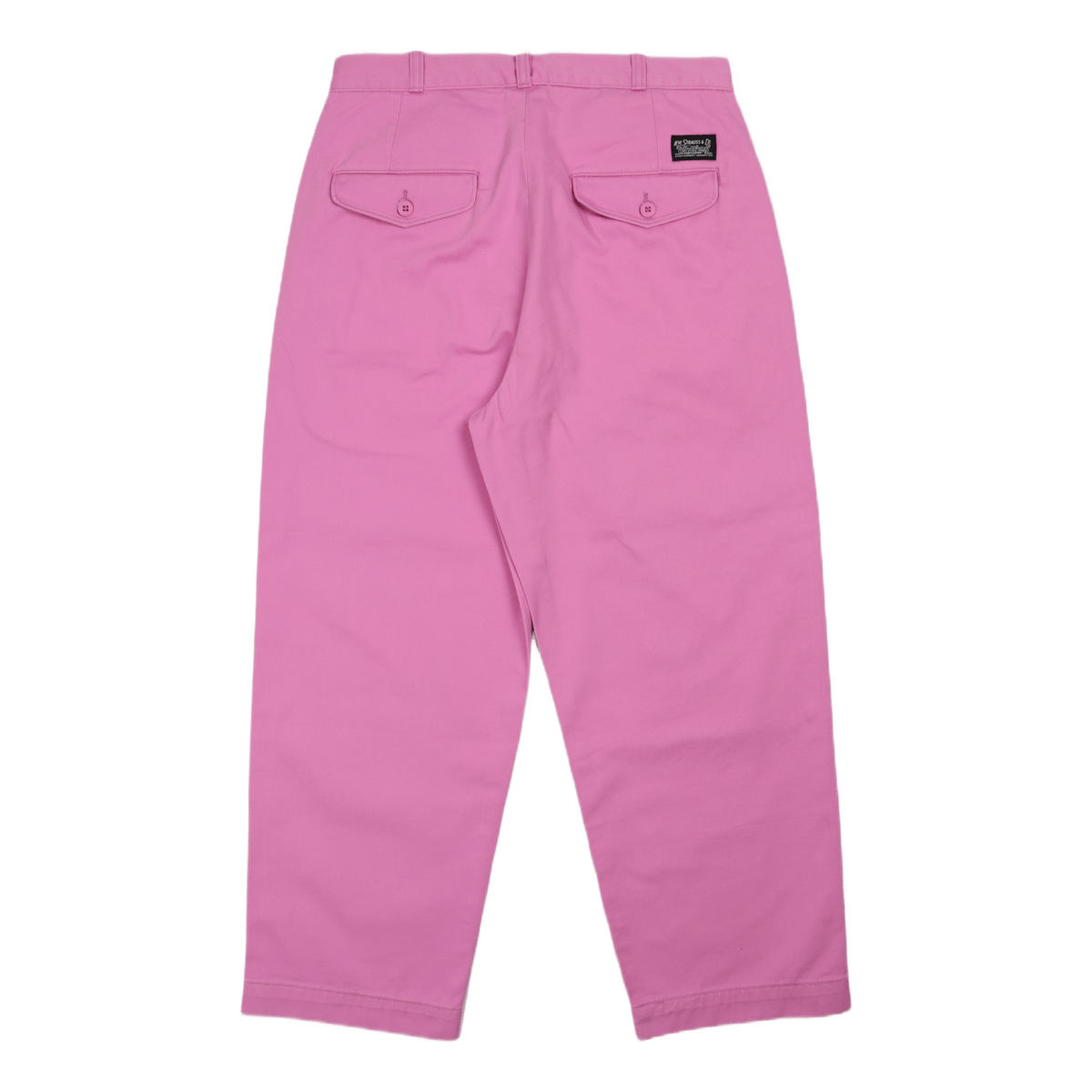 Skate Loose Chino Cyclamen Cro Red