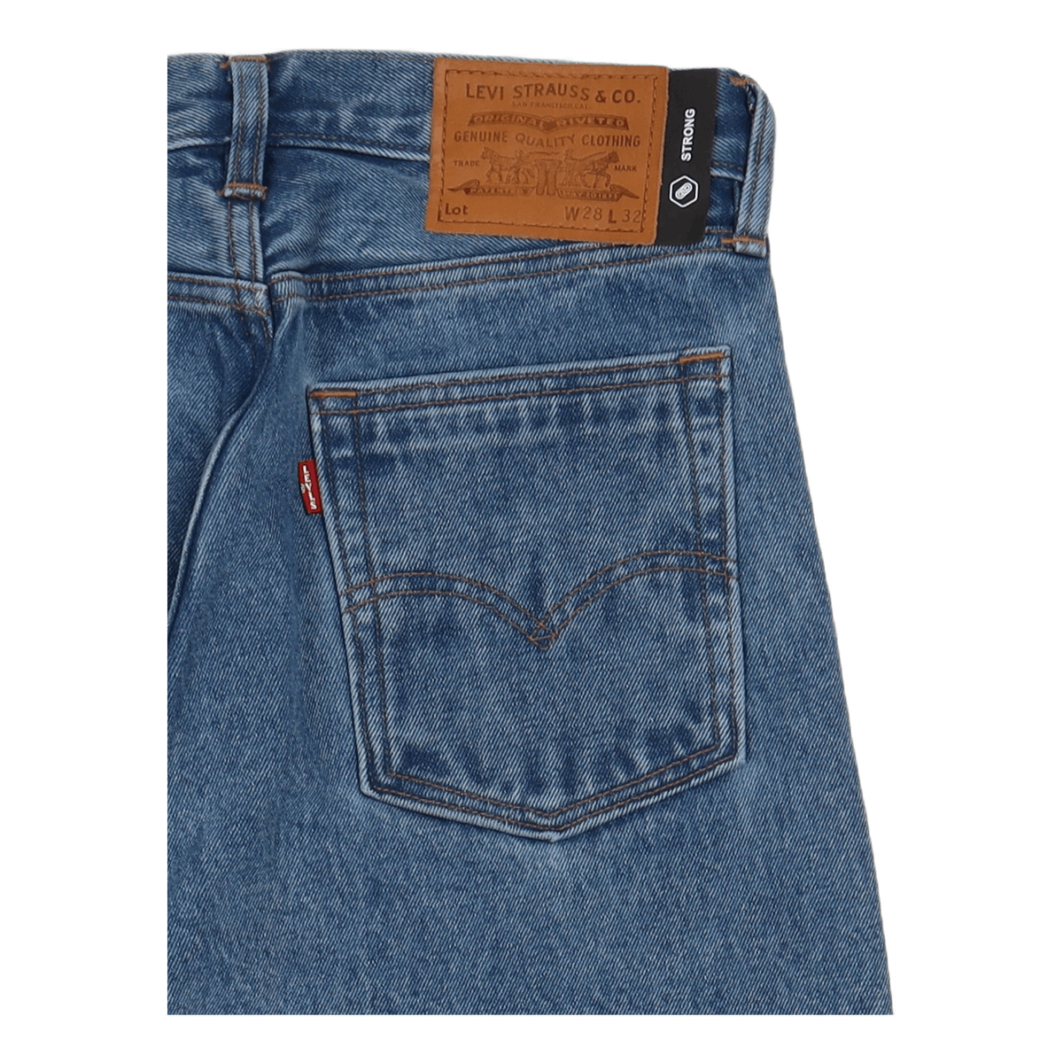 Skate Baggy 5 Pocket New Deep  Dark Indigo - Flat Finish