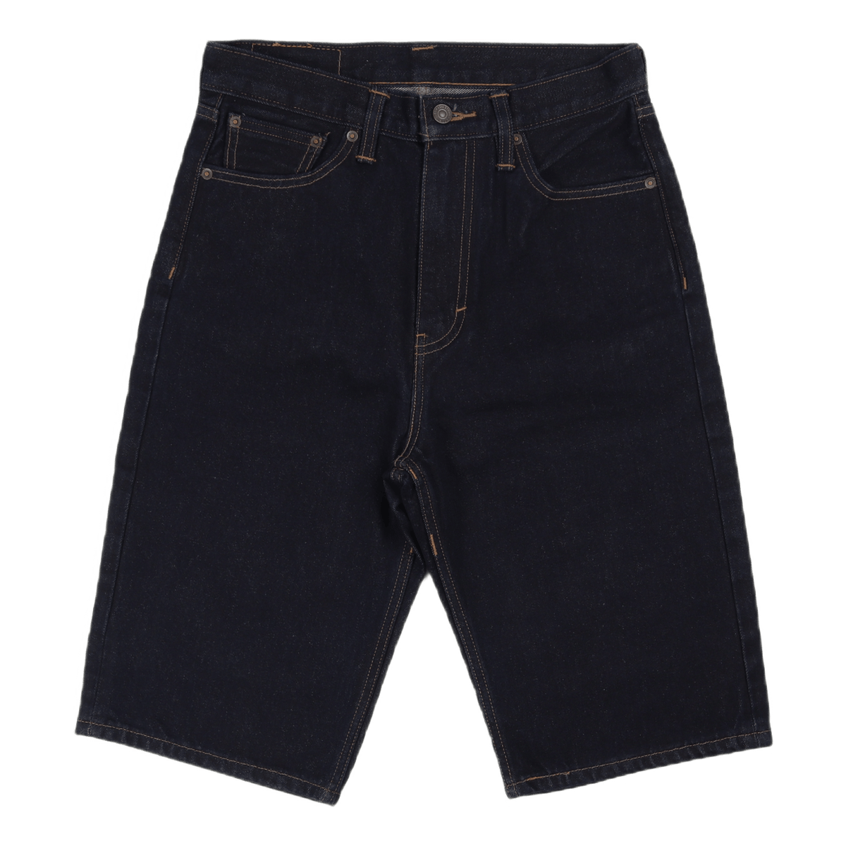 Skate Baggy 5 Pckt Short Doubl Dark Indigo - Flat Finish