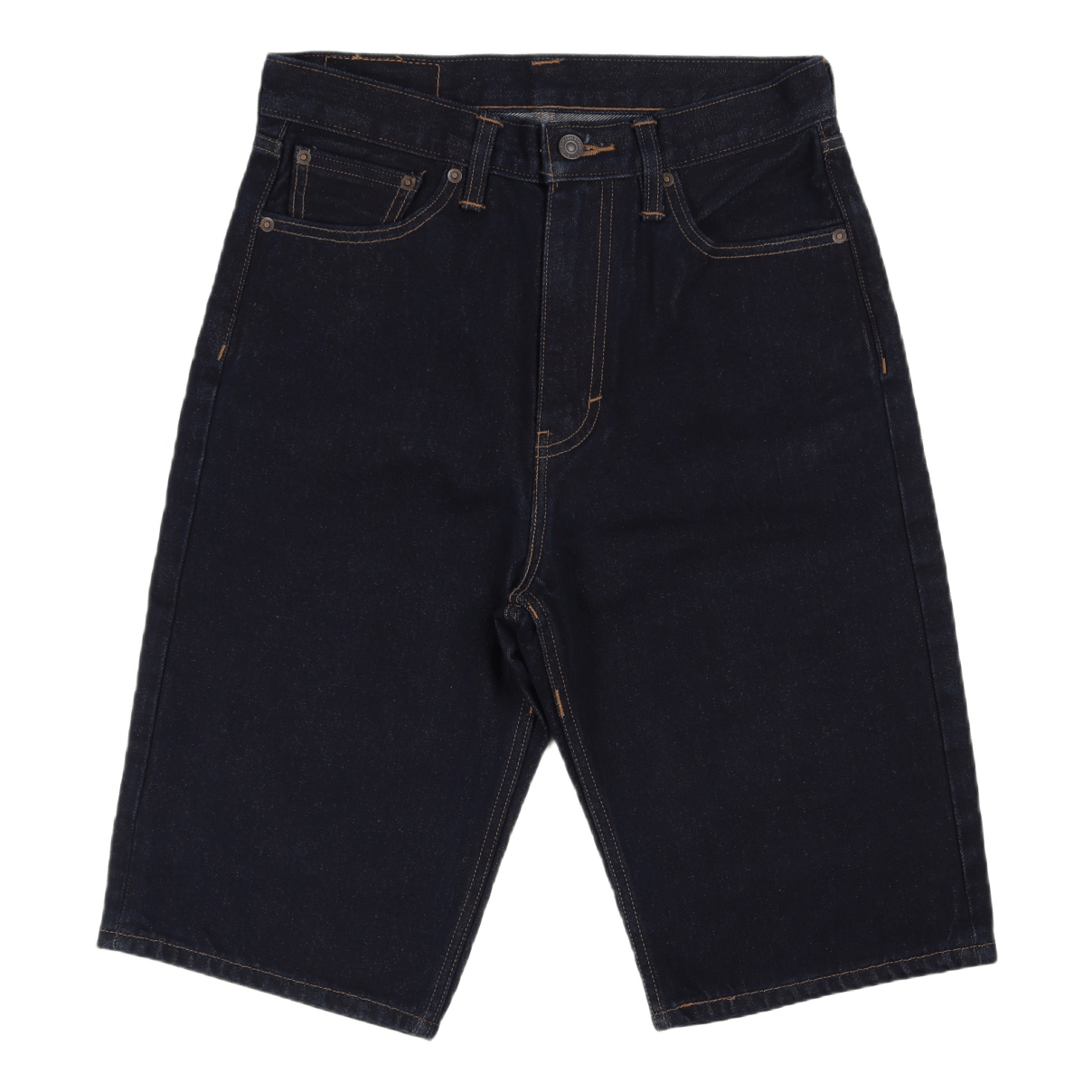 Skate Baggy 5 Pckt Short Doubl Dark Indigo - Flat Finish