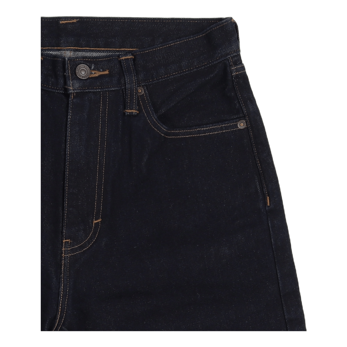 Skate Baggy 5 Pckt Short Doubl Dark Indigo - Flat Finish