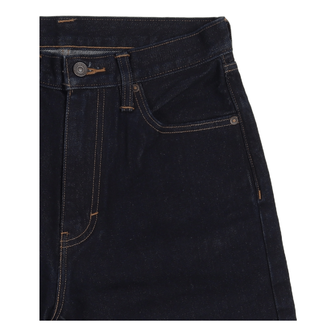 Skate Baggy 5 Pckt Short Doubl Dark Indigo - Flat Finish