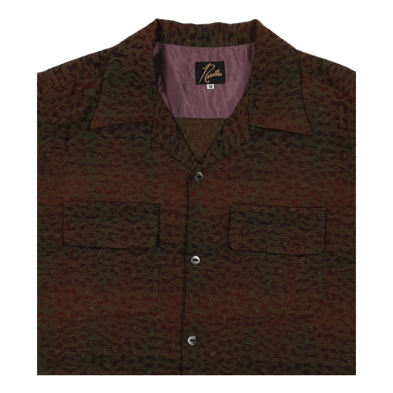 C.o.b. S/s Classic Shirt - R/w B-leopard B