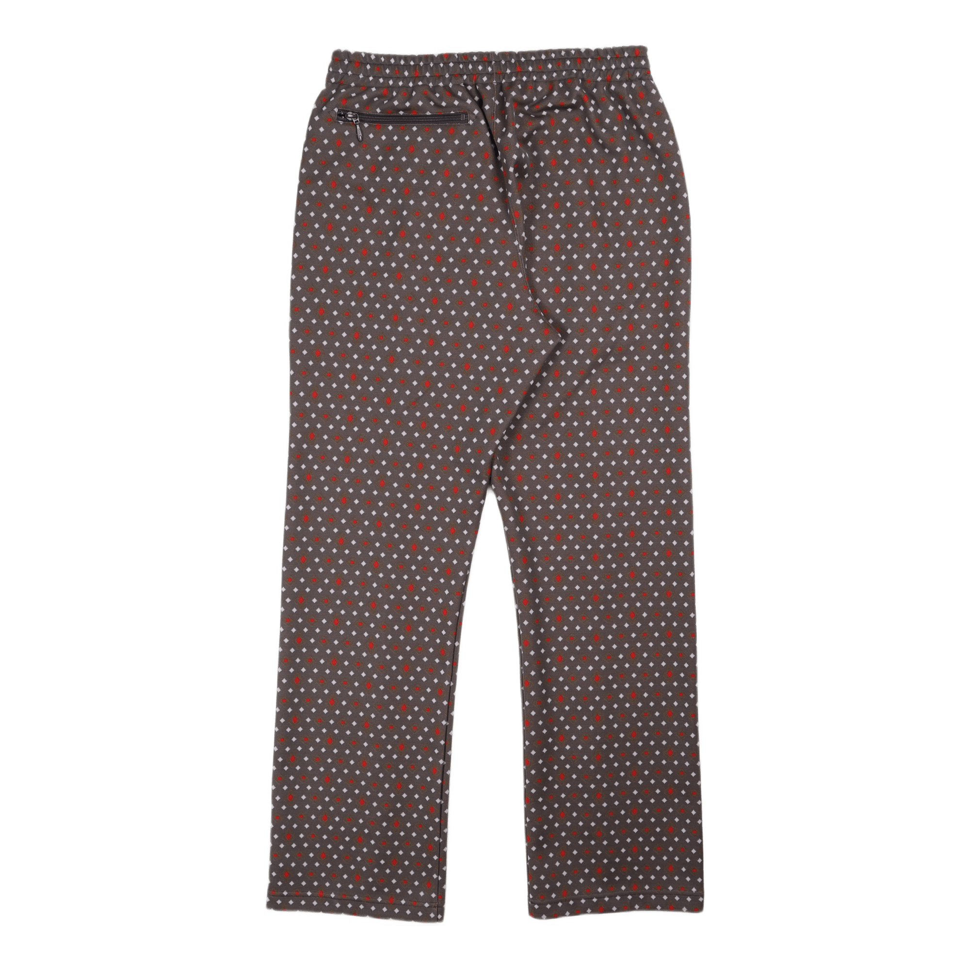 Track Pant Poly Jaquard Diamond