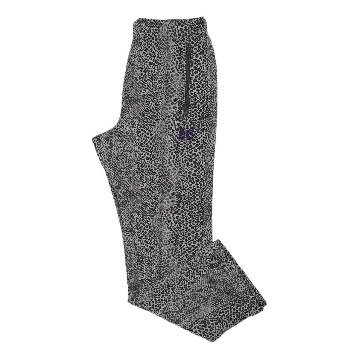 Track Pant Poly Jaquard Python