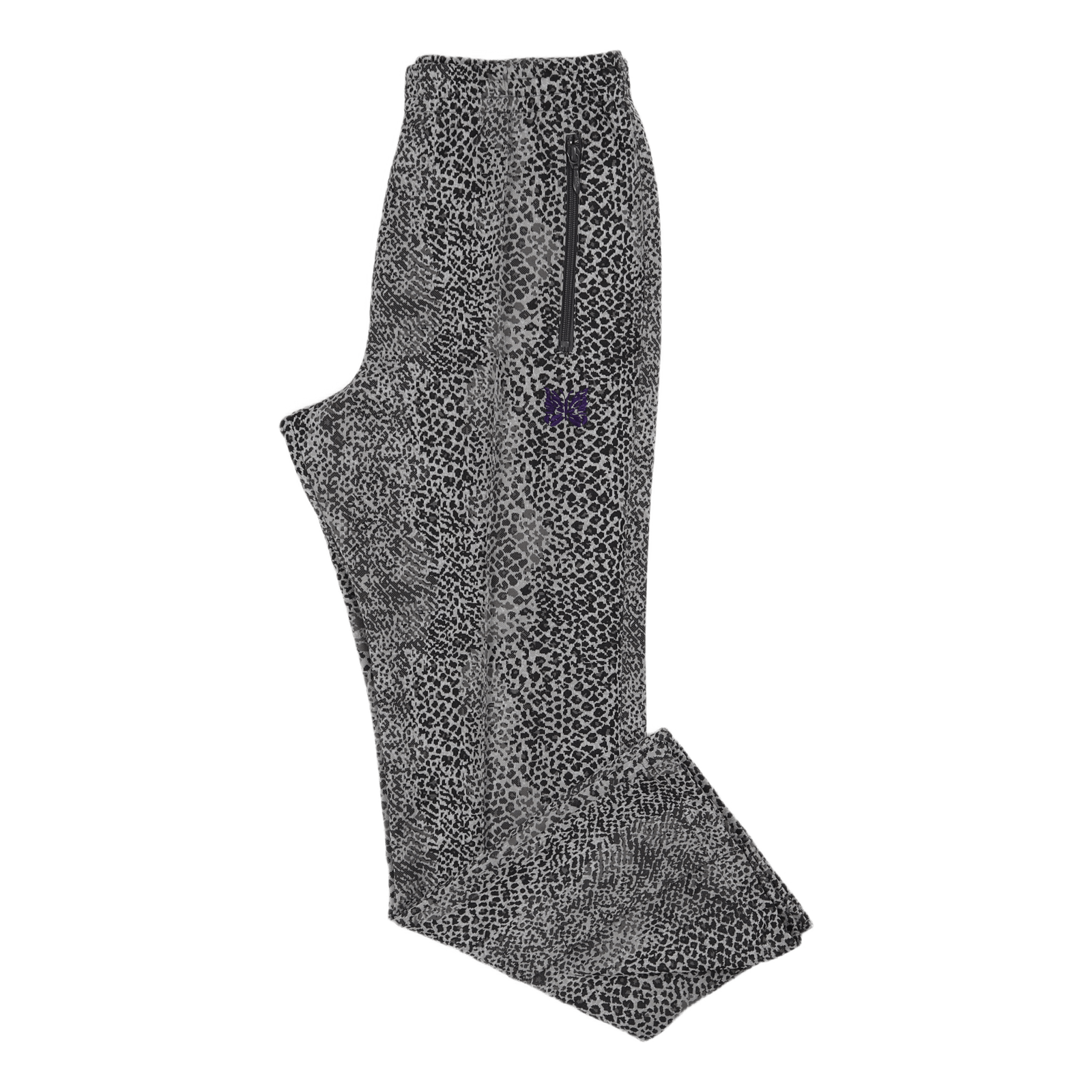 Track Pant Poly Jaquard Python