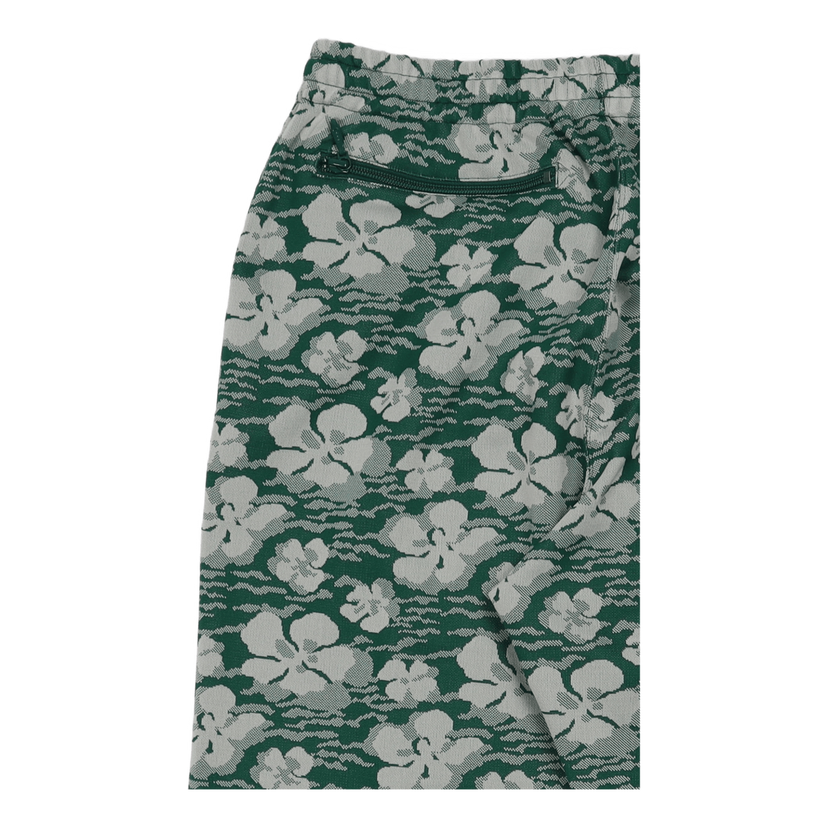 Track Pant Poly Jaquard Floral