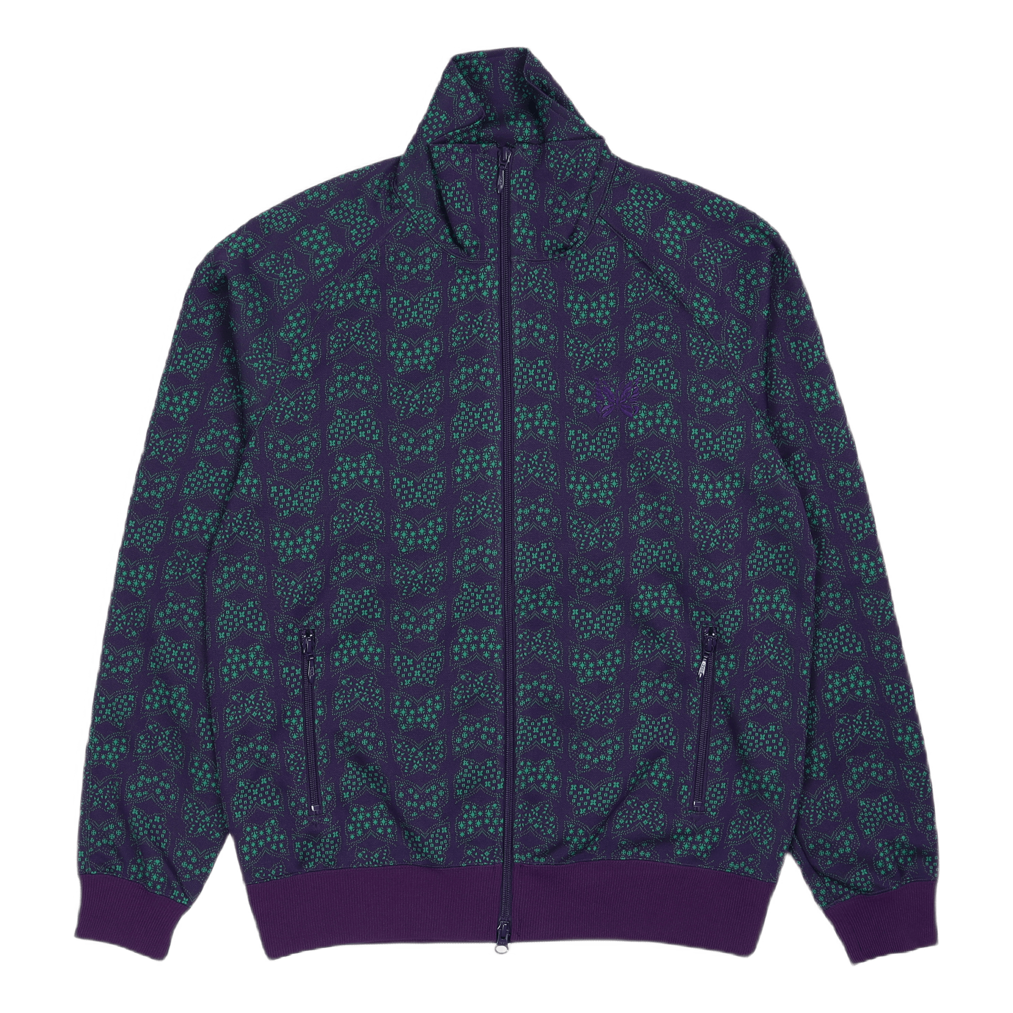 Track Jacket Poly Jaquard Papillon