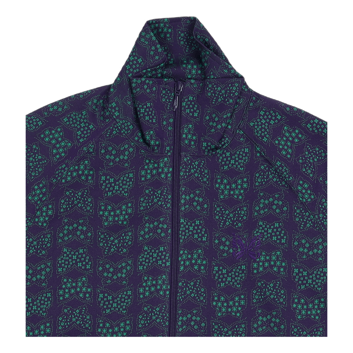 Track Jacket Poly Jaquard Papillon