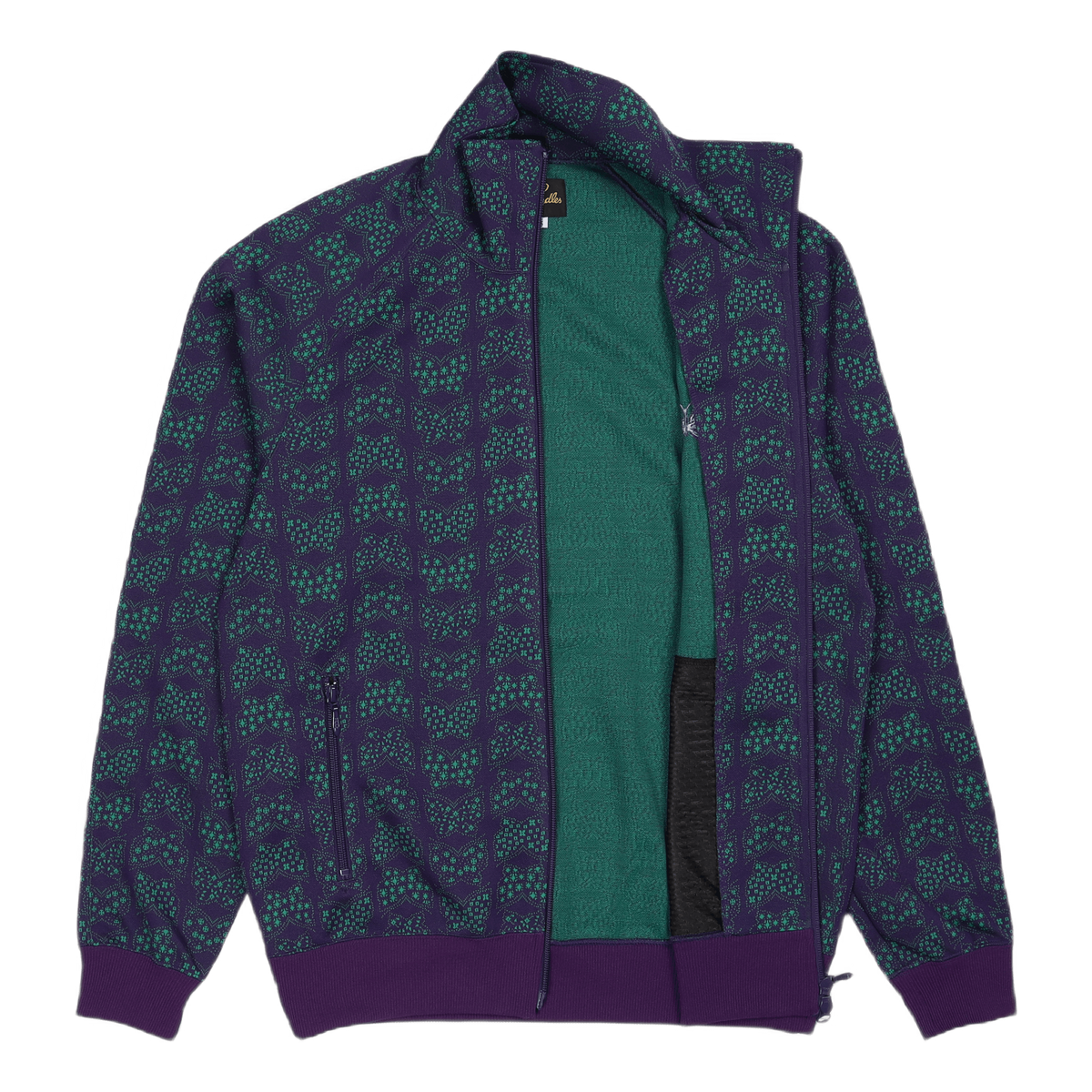 Track Jacket Poly Jaquard Papillon