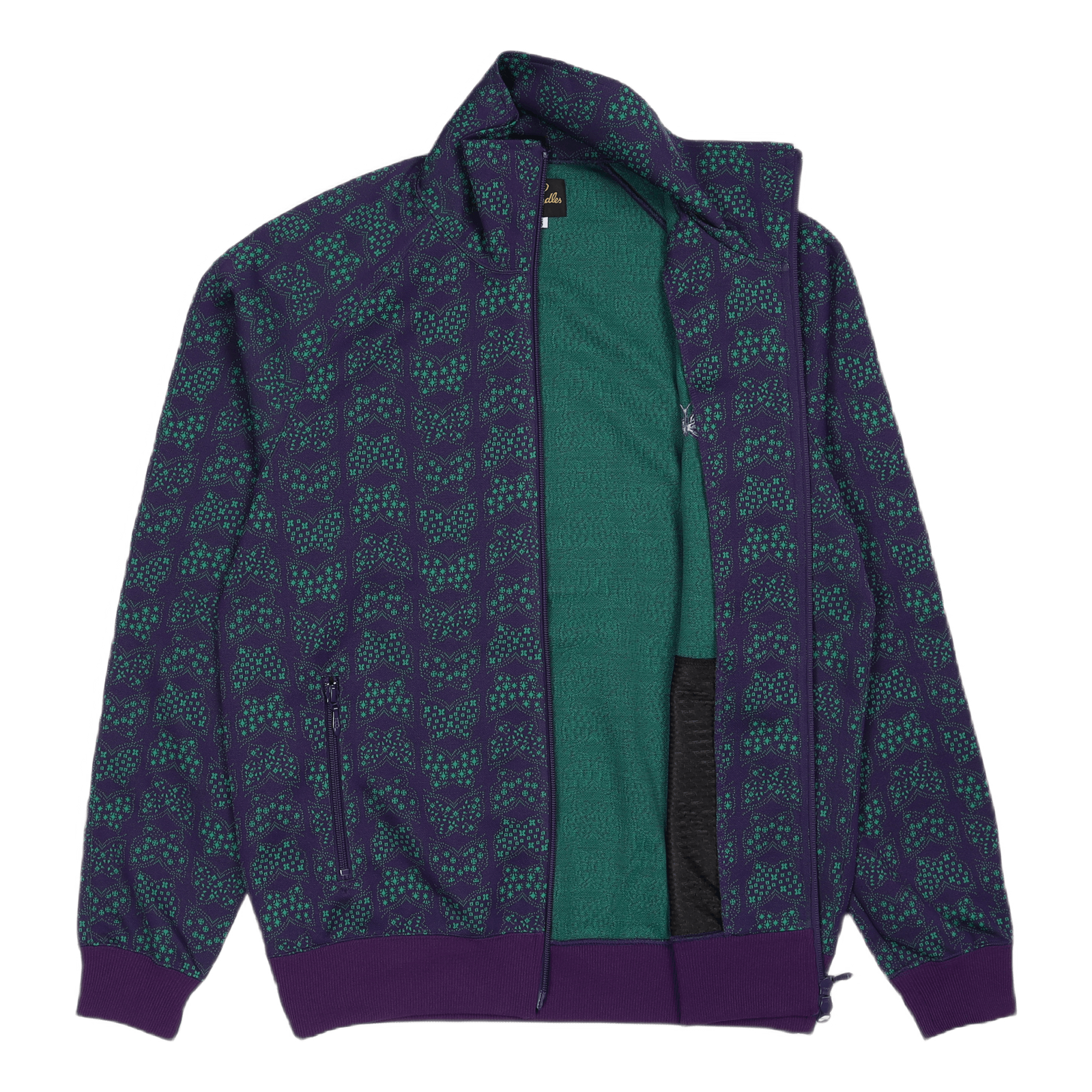 Track Jacket Poly Jaquard Papillon