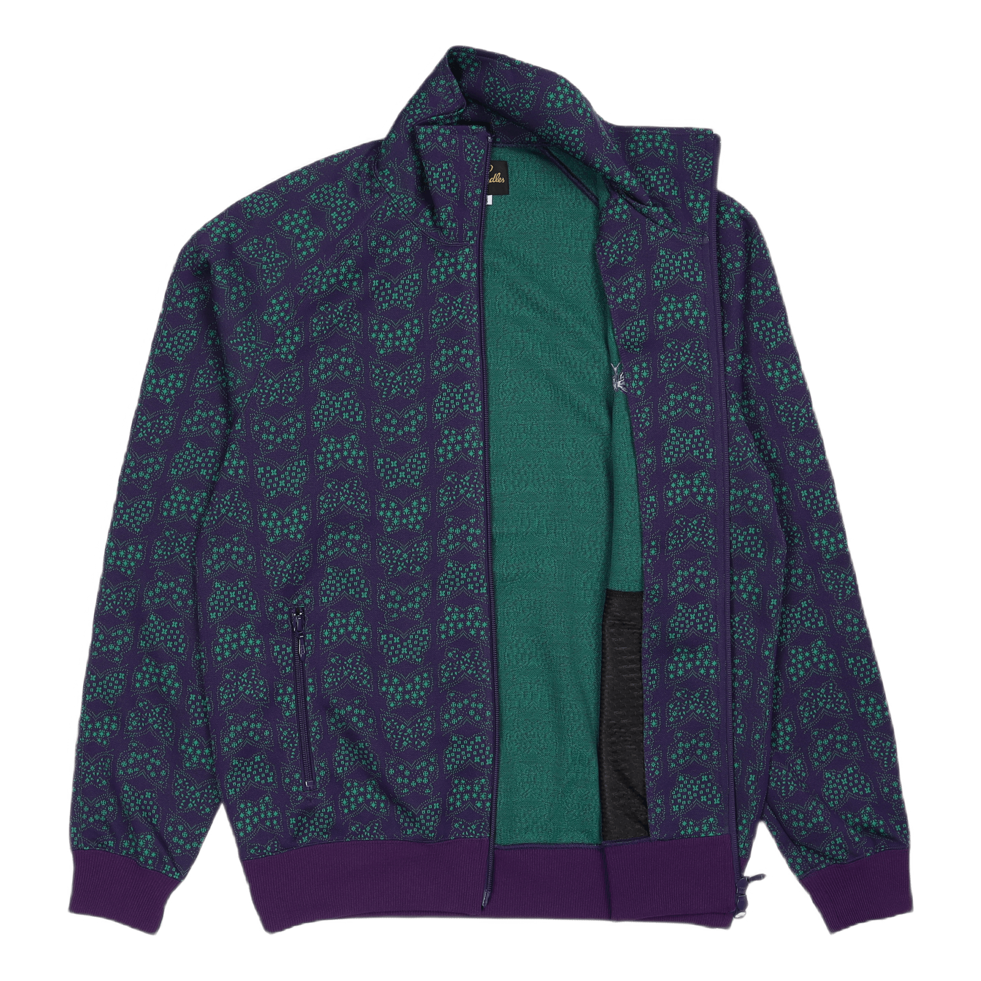 Track Jacket Poly Jaquard Papillon