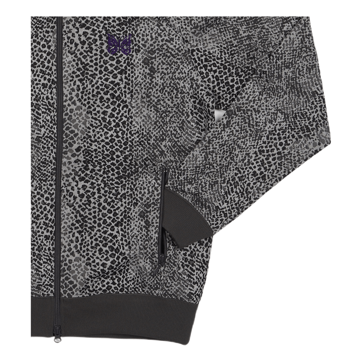 Track Jacket Poly Jaquard Python