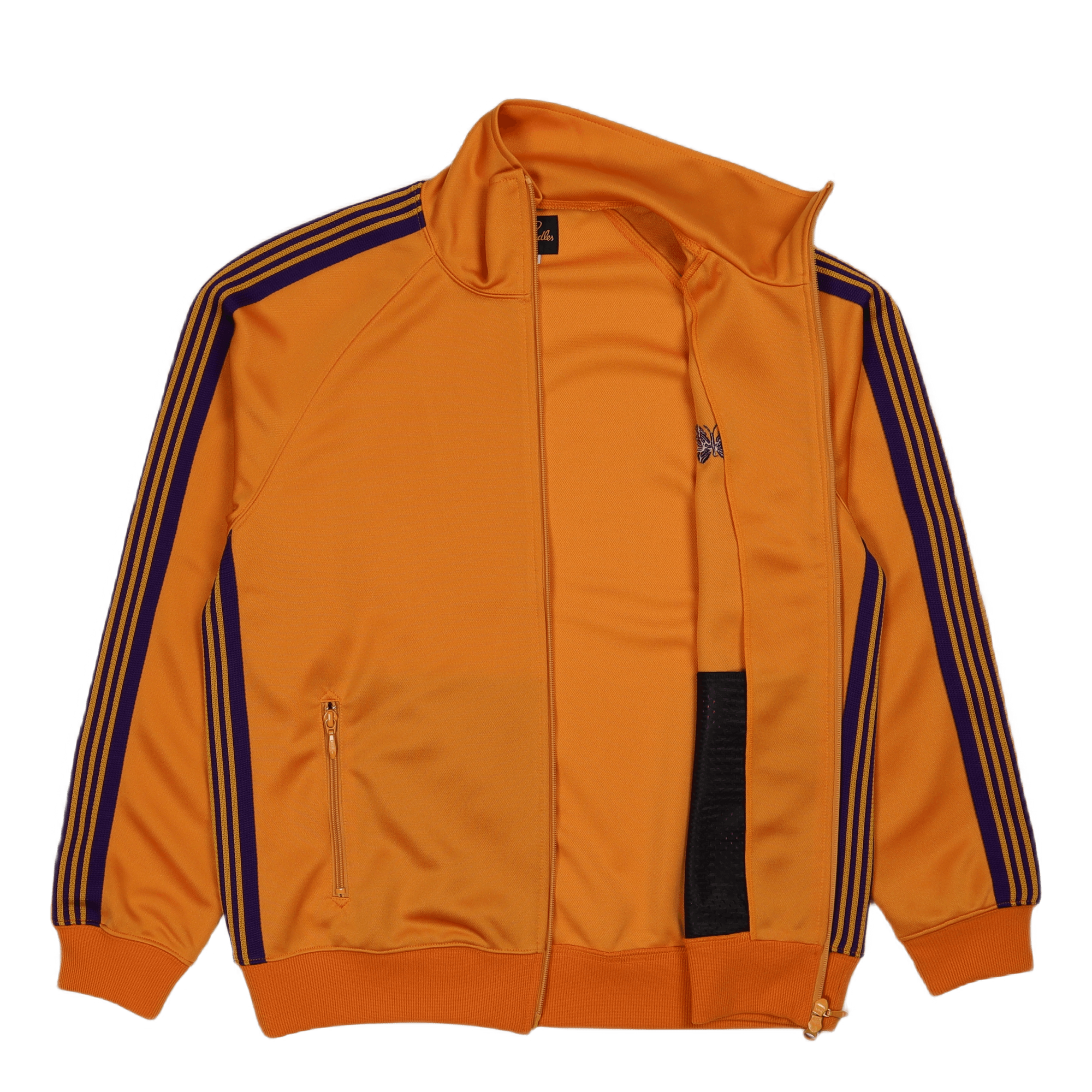 Track Jacket Poly Smooth Yellow Gold