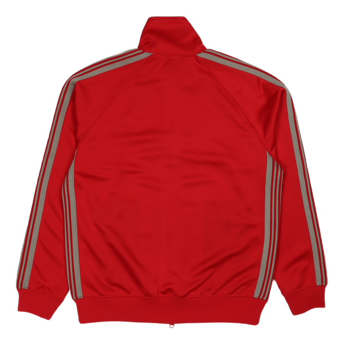 Track Jacket Poly Smooth Red