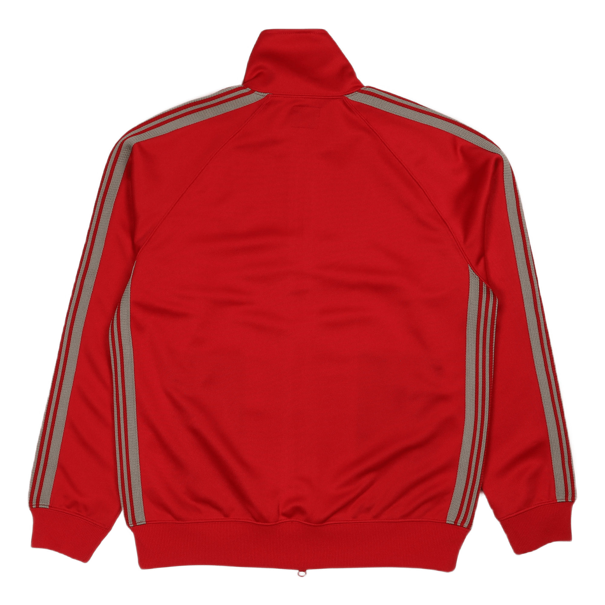 Track Jacket Poly Smooth Red