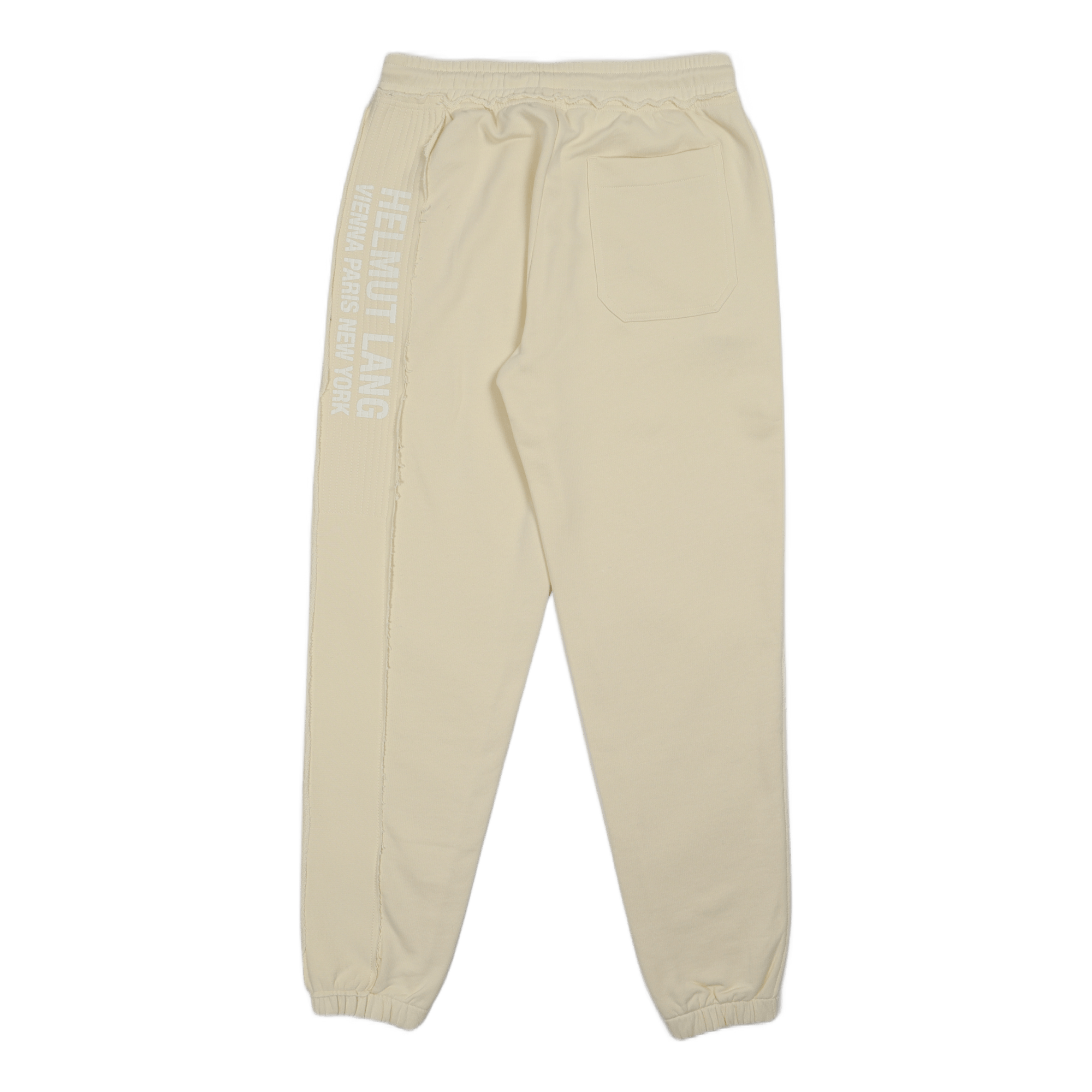 Trapunto Jogger Custard