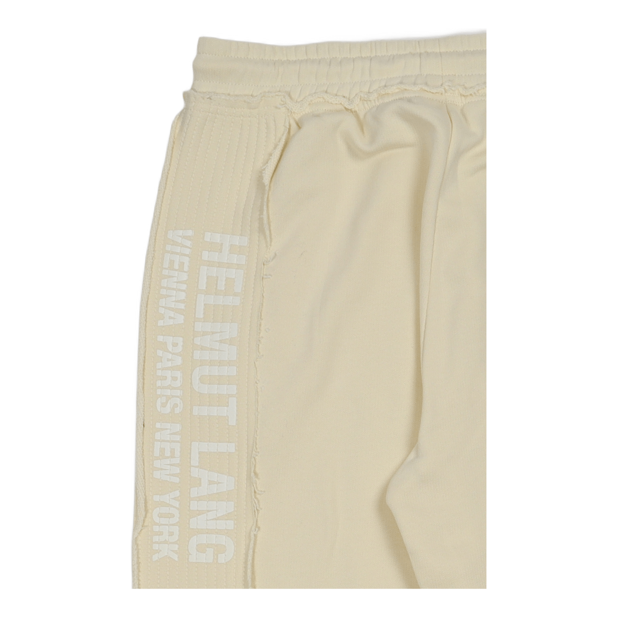 Trapunto Jogger Custard