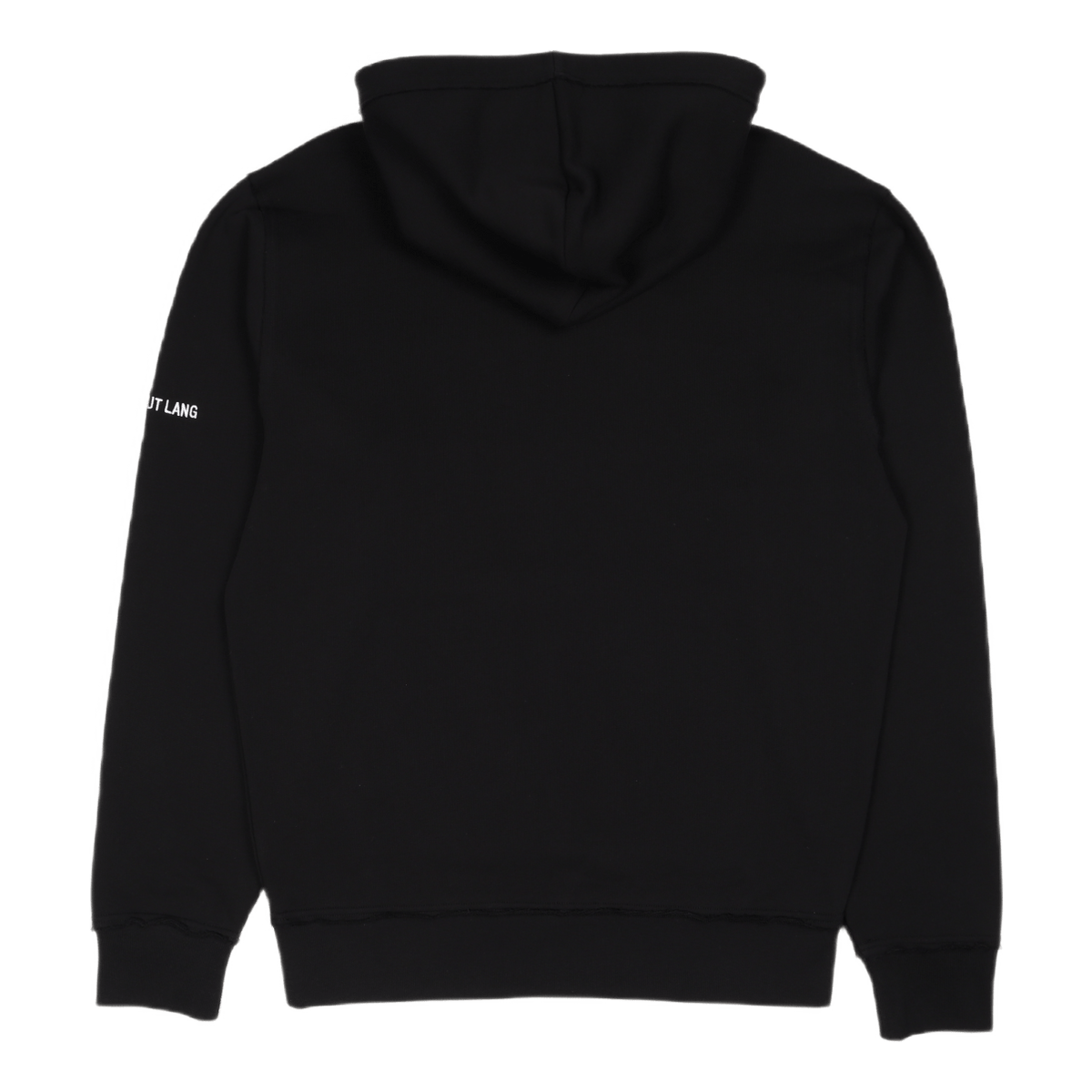 Trapunto Hoodie Black