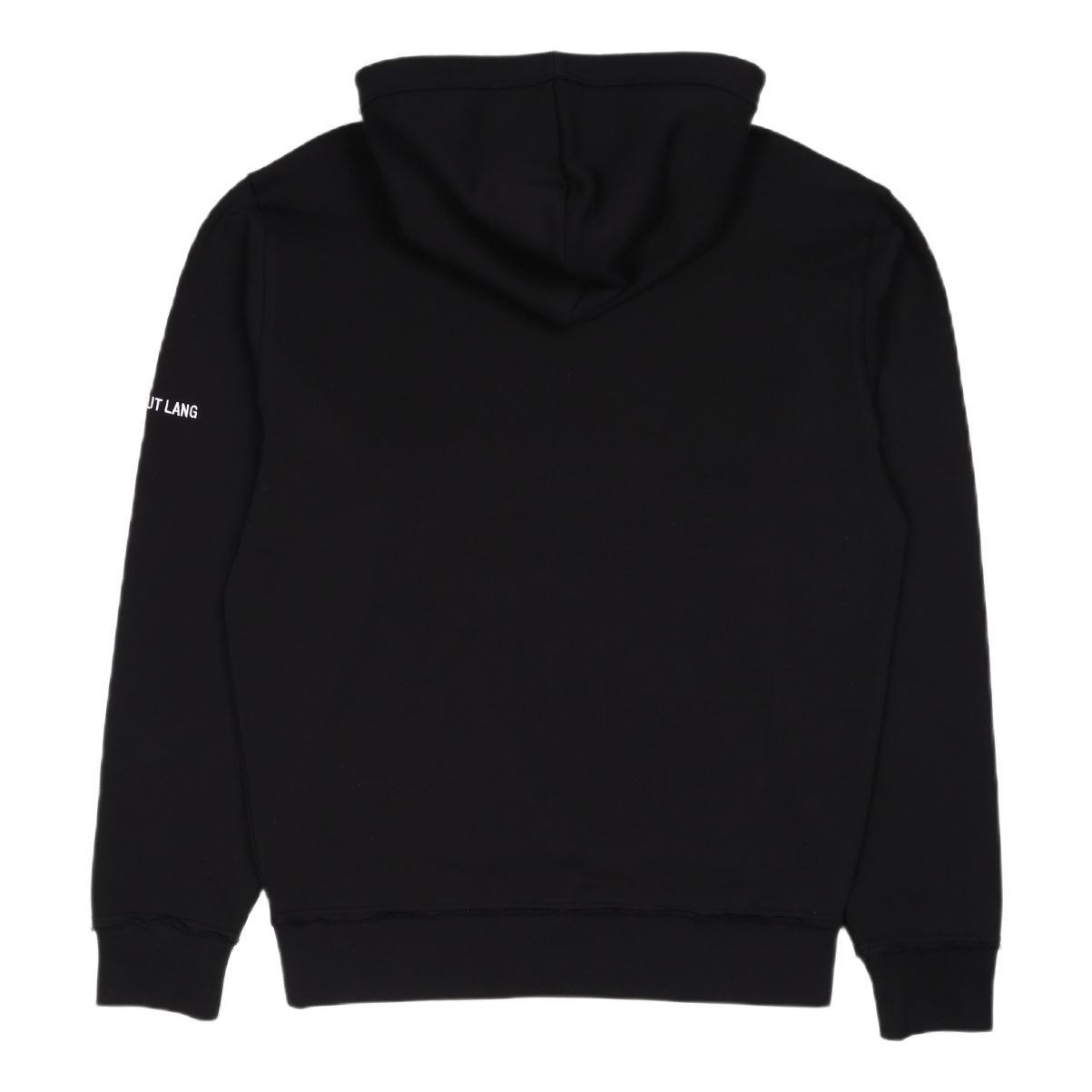 Trapunto Hoodie Black