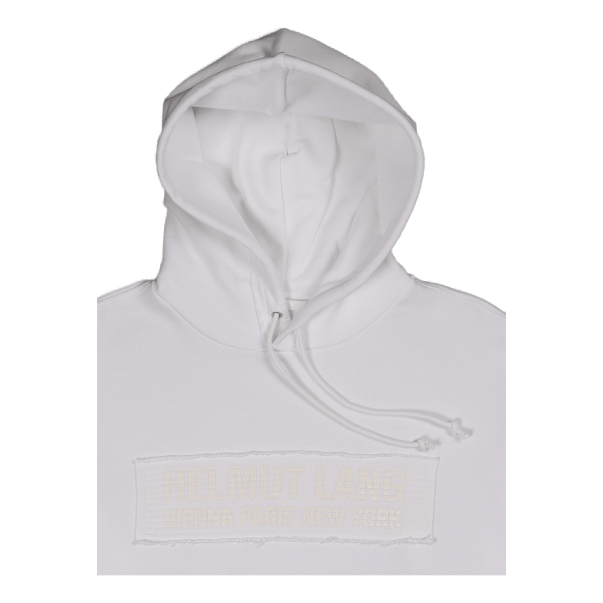 Trapunto Hoodie White