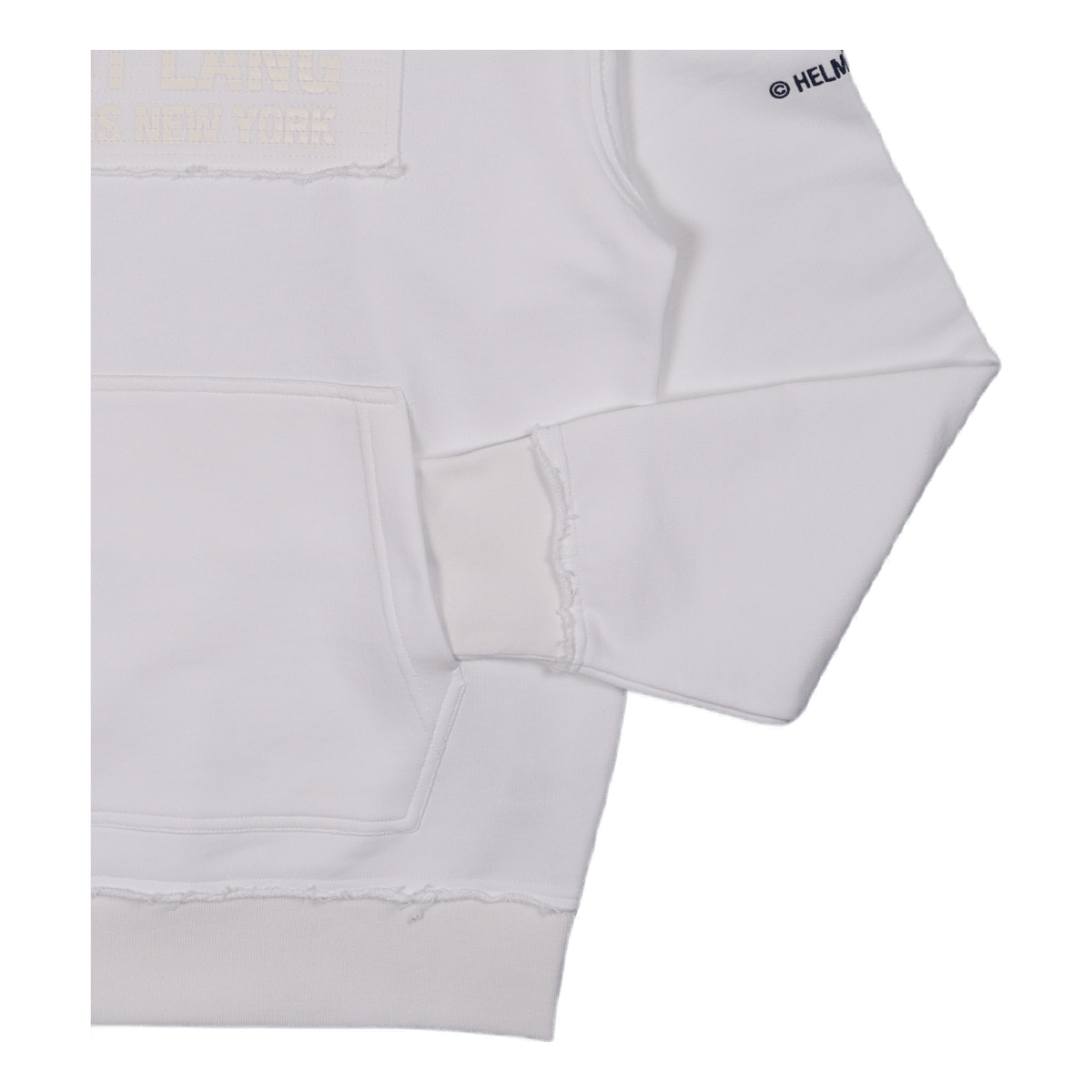 Trapunto Hoodie White