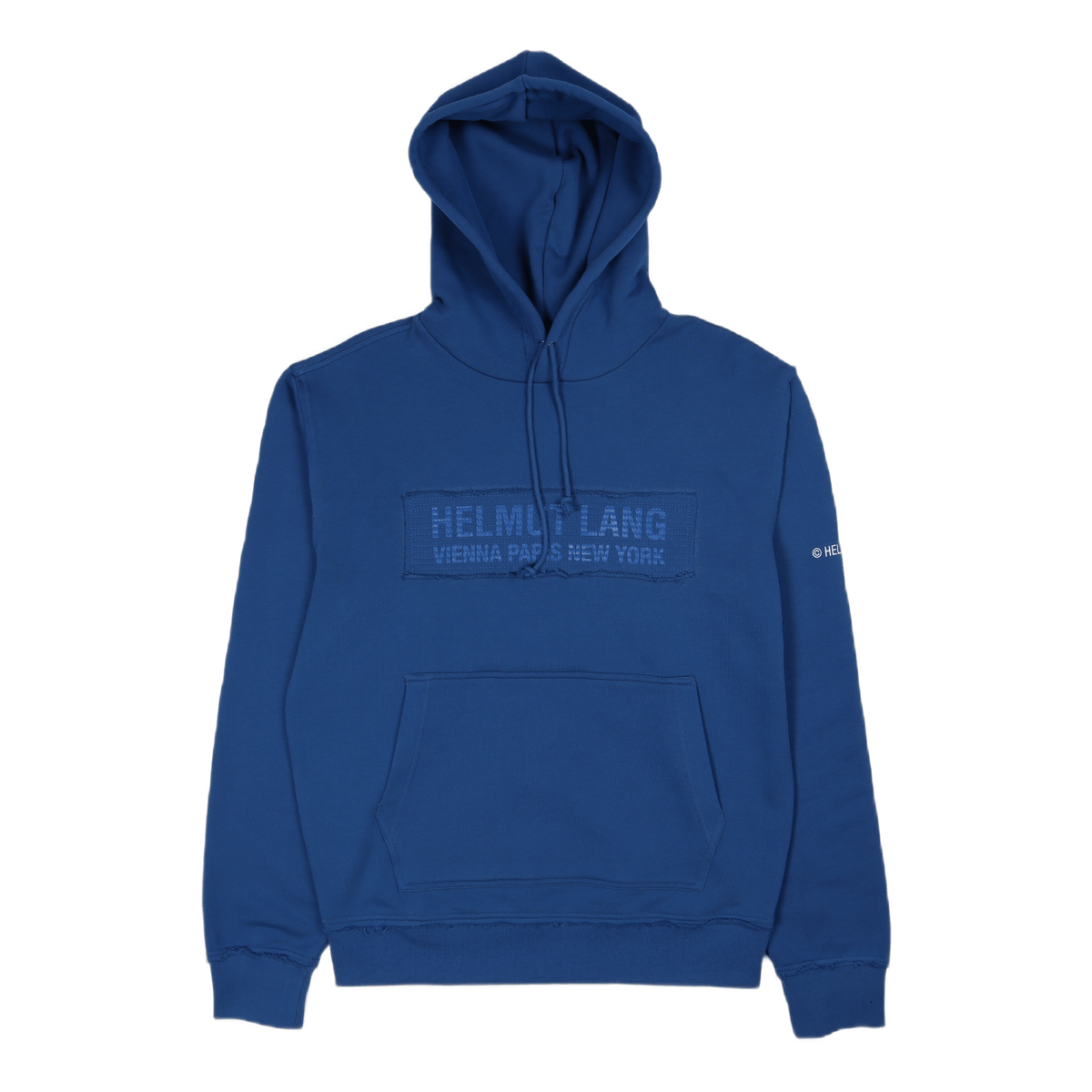 Trapunto Hoodie Royal Blue Multi