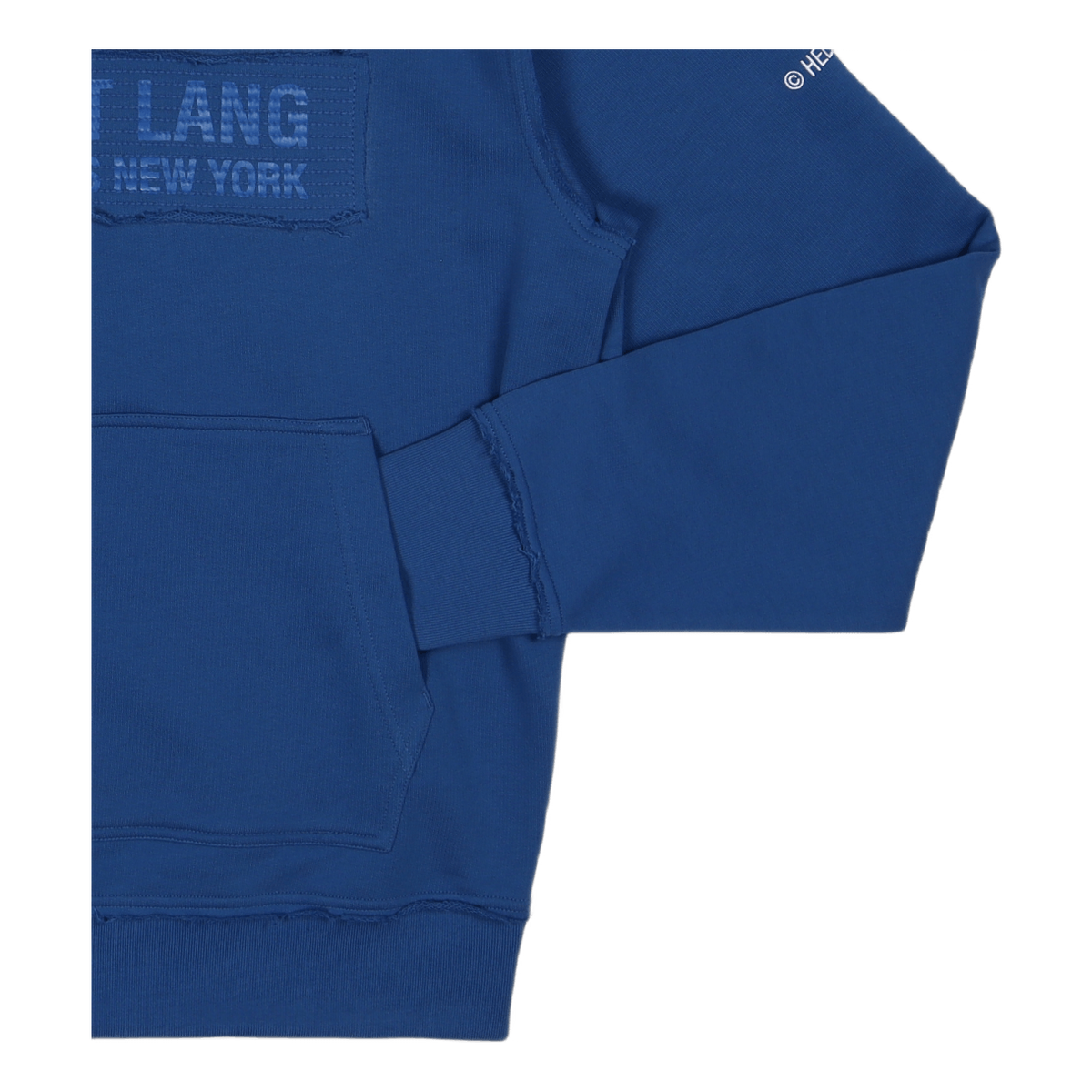 Trapunto Hoodie Royal Blue Multi
