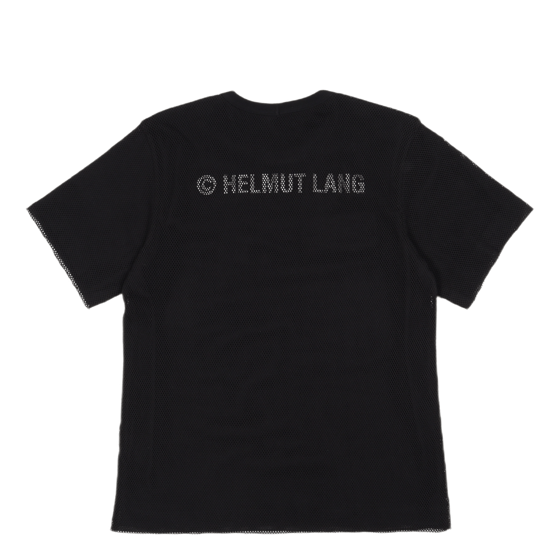 Trapunto Mesh Tee Black