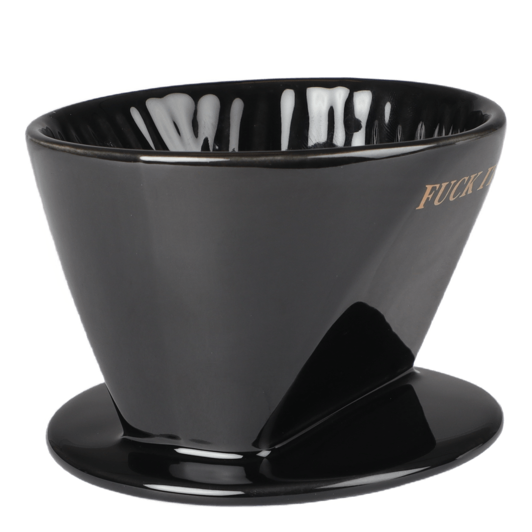 Fuck It Espresso Pour Cup Black