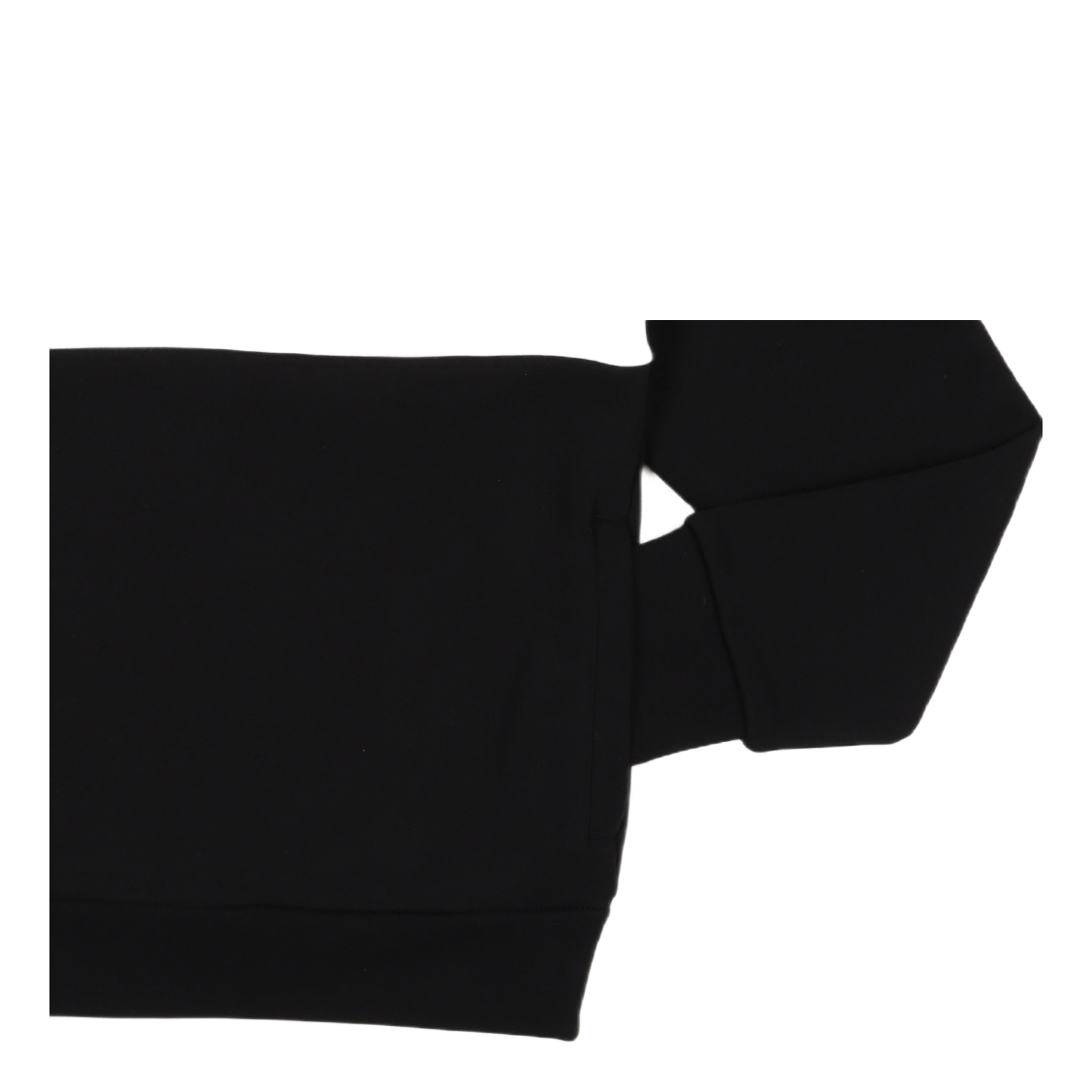 Taped 1/4 Zip Fleece Black