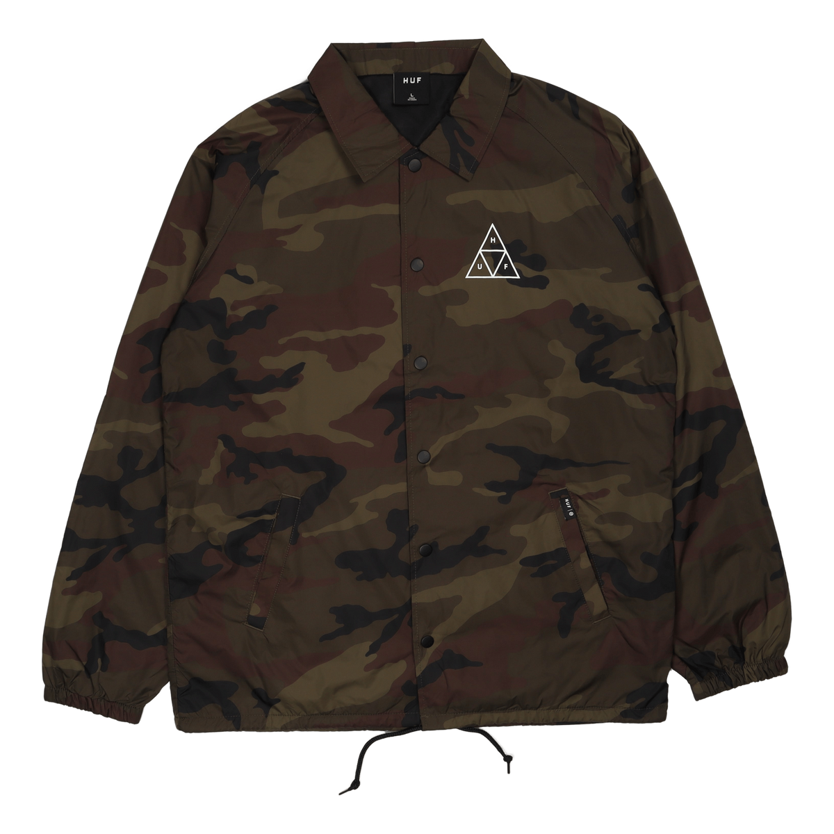 Essentials Tt Coaches Jacket Woodland