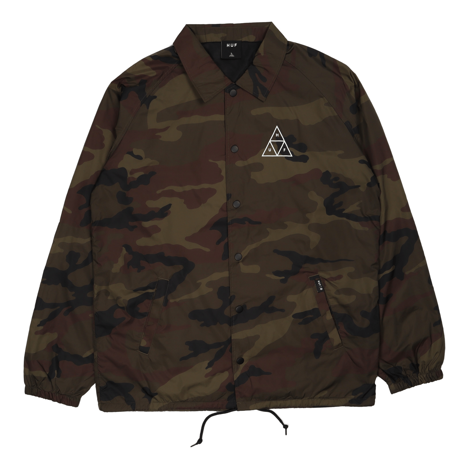 Essentials Tt Coaches Jacket Woodland