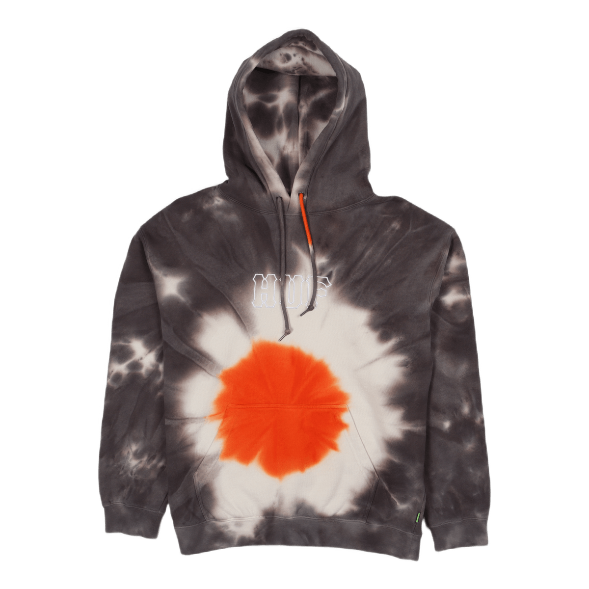 High Dye P/o Tiedye Hoodie Orange