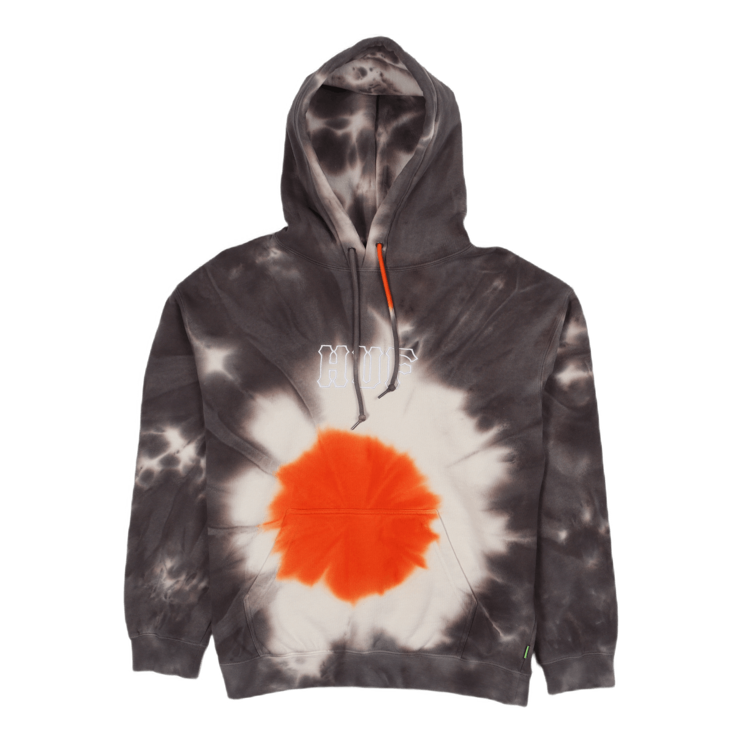 High Dye P/o Tiedye Hoodie Orange