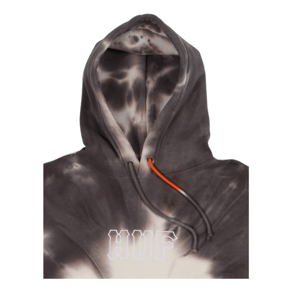 High Dye P/o Tiedye Hoodie Orange