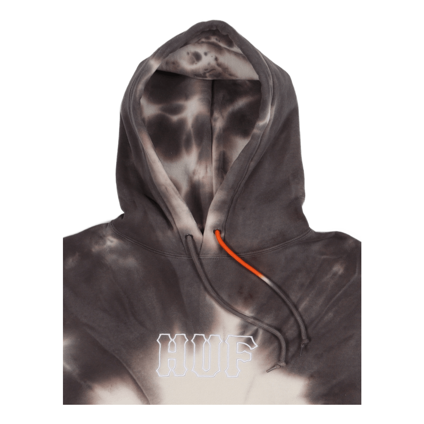 High Dye P/o Tiedye Hoodie Orange