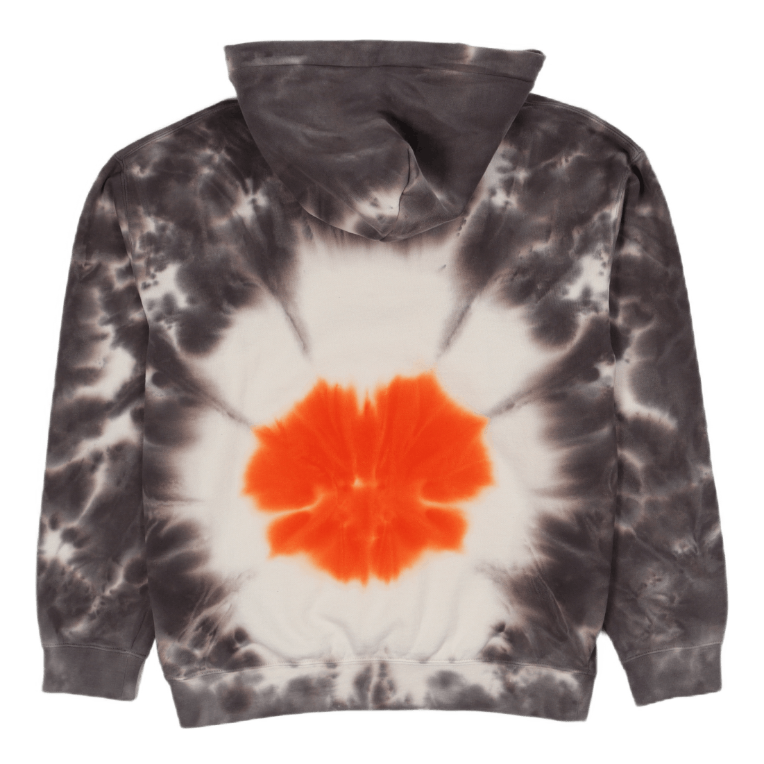 High Dye P/o Tiedye Hoodie Orange