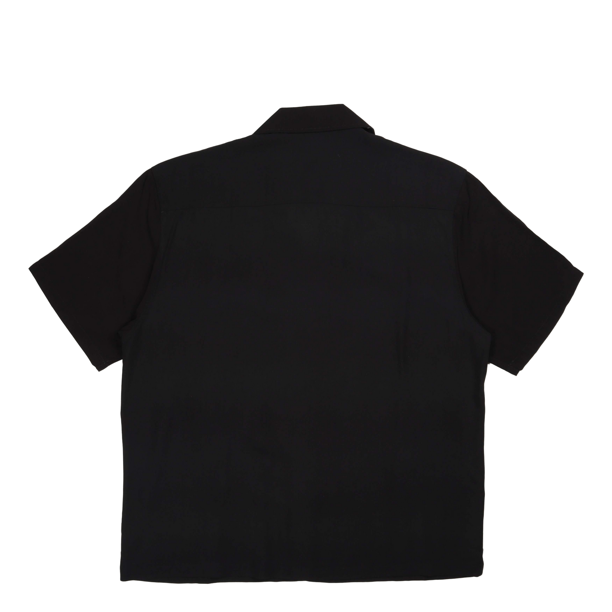 Dice S/s Woven Top Black