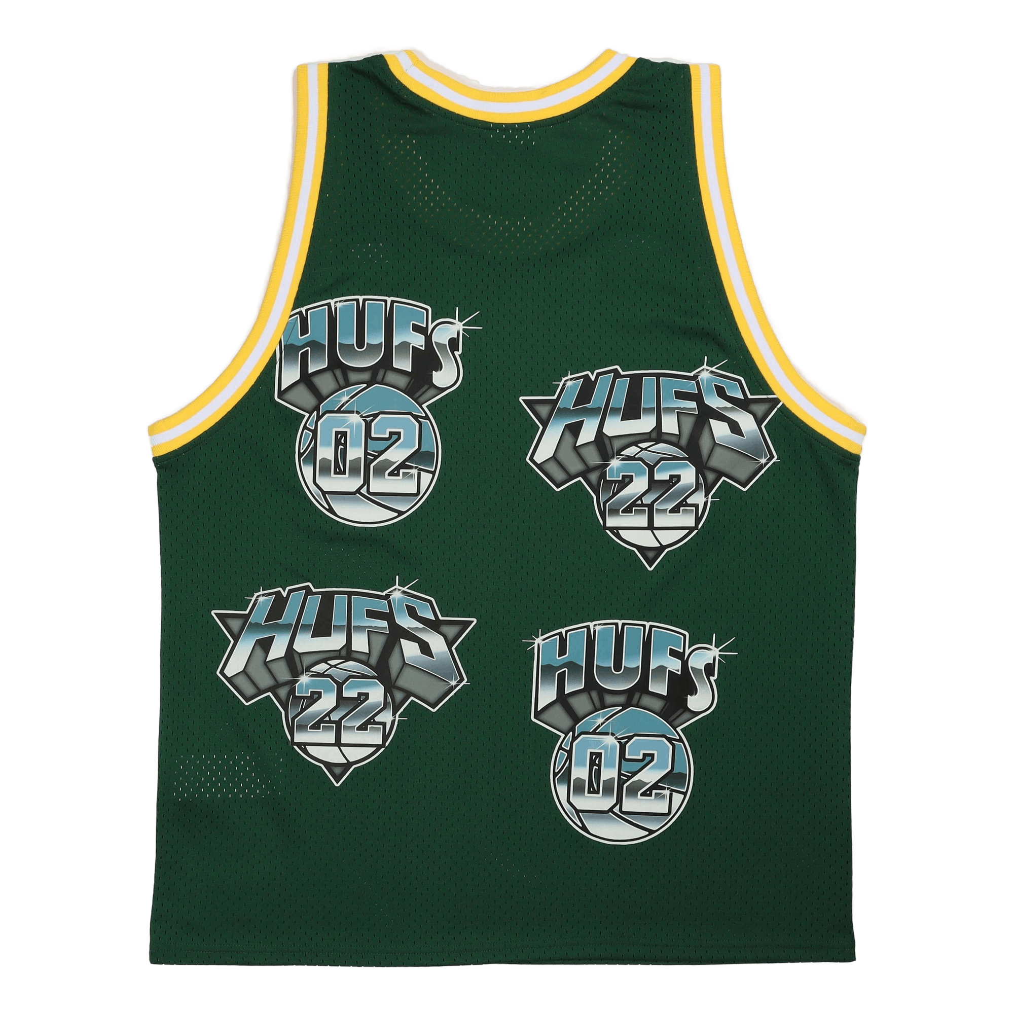 Hufs Basketball Jersey Green