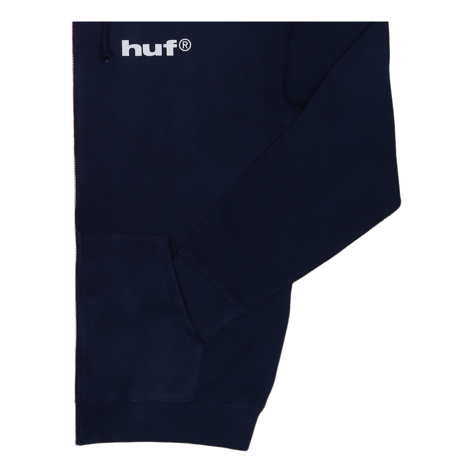 Split Dye F/z Hoodie Pink/navy