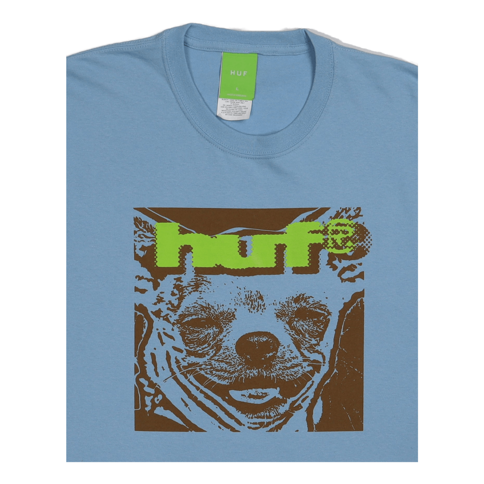 Que Como S/s Tee Light Blue