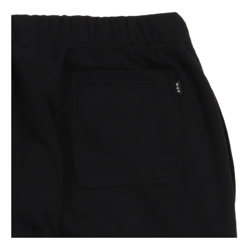 HUF X PLEASURES SPORE FLEECE PANT BLACK