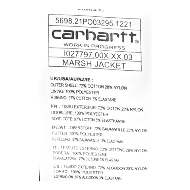 Marsh Jacket Cypress / White