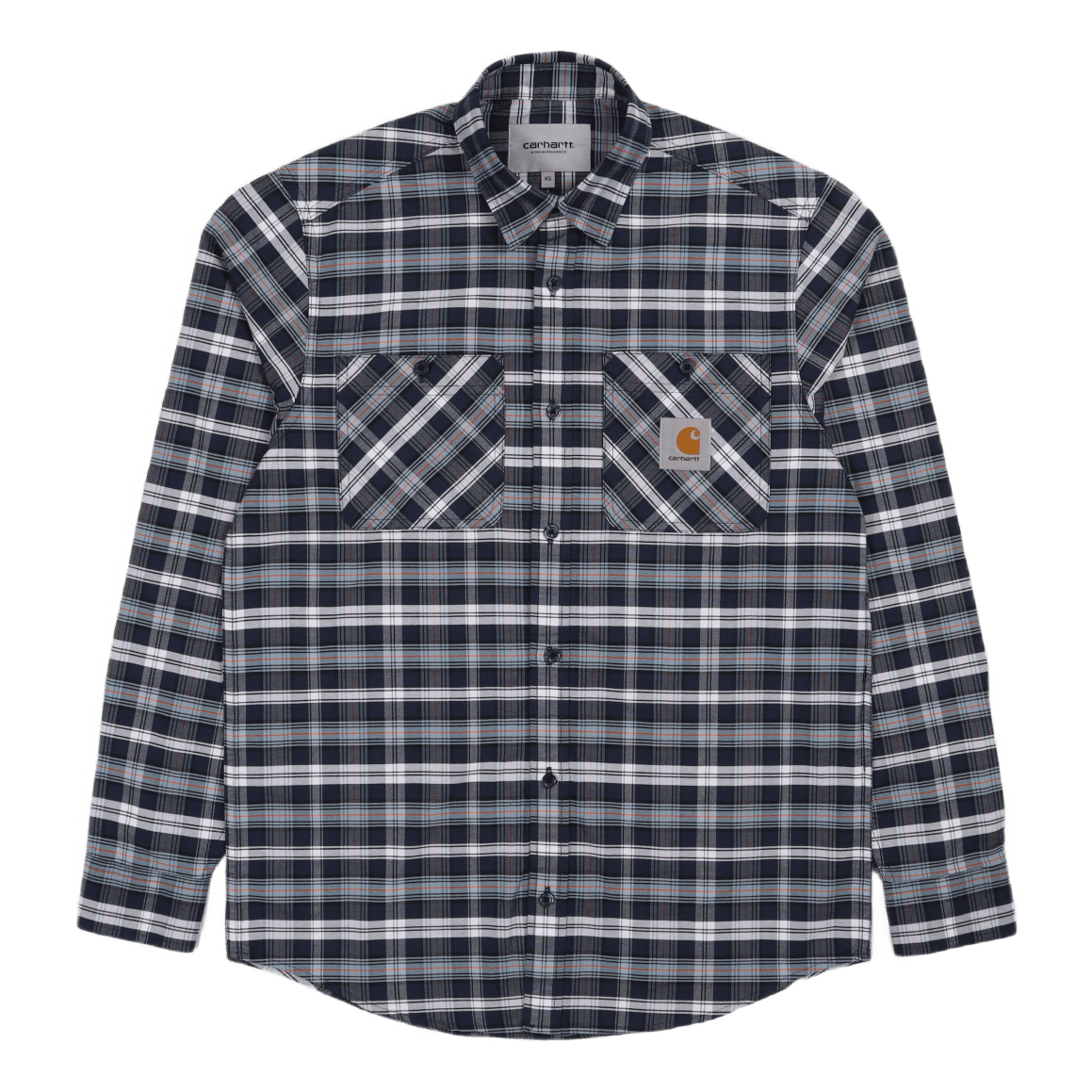 L/s Dormer Shirt Dormer Check, Frosted Blue