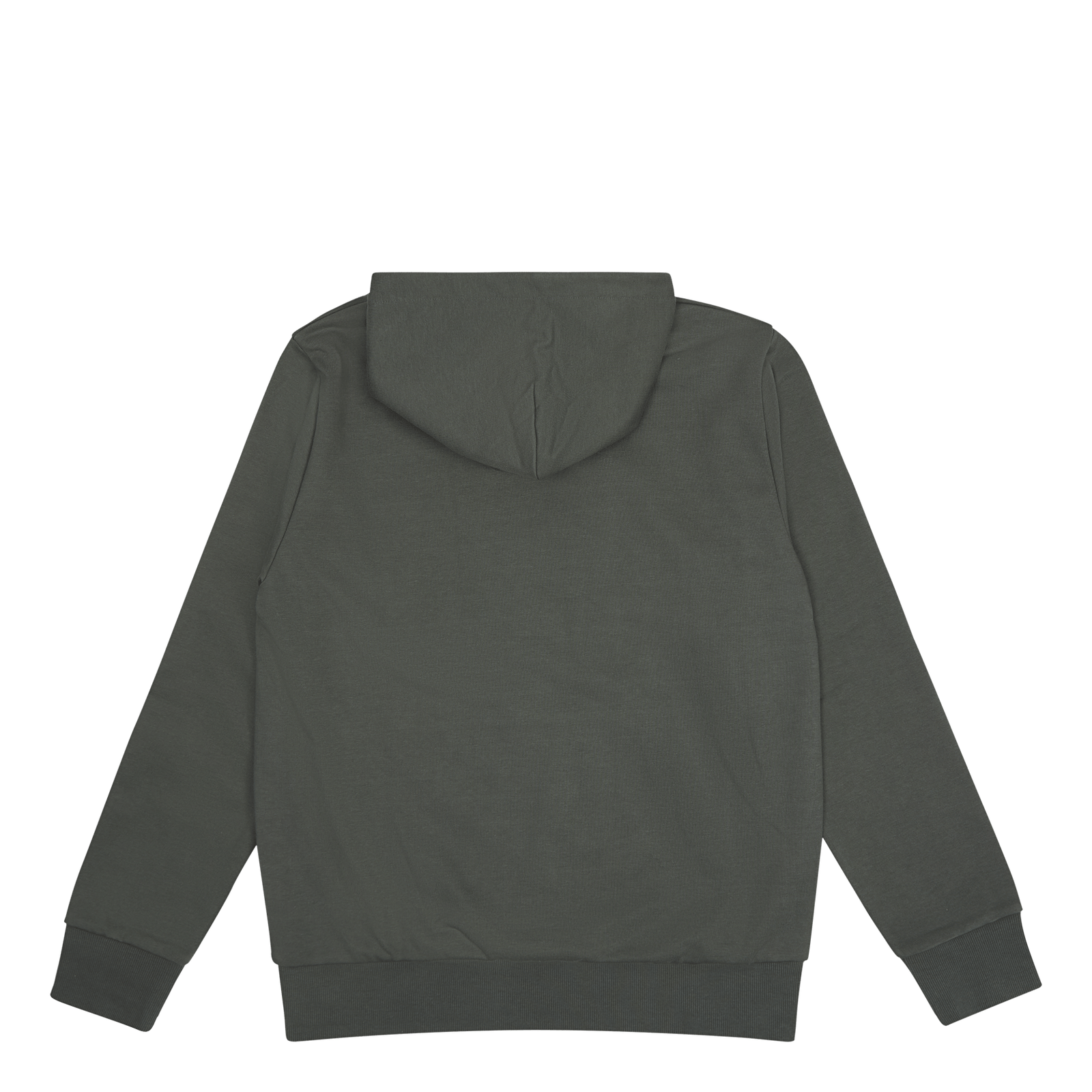 Hooded Script Embroidery Sweat Hemlock