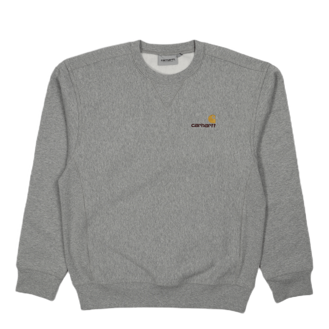 American Script Sweat Grey Heather