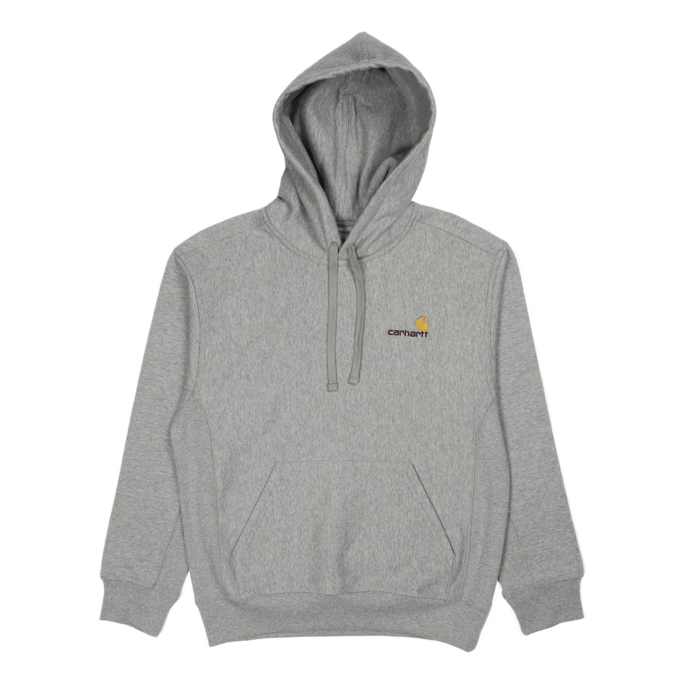 Hooded American Script Sweat Grey Heather