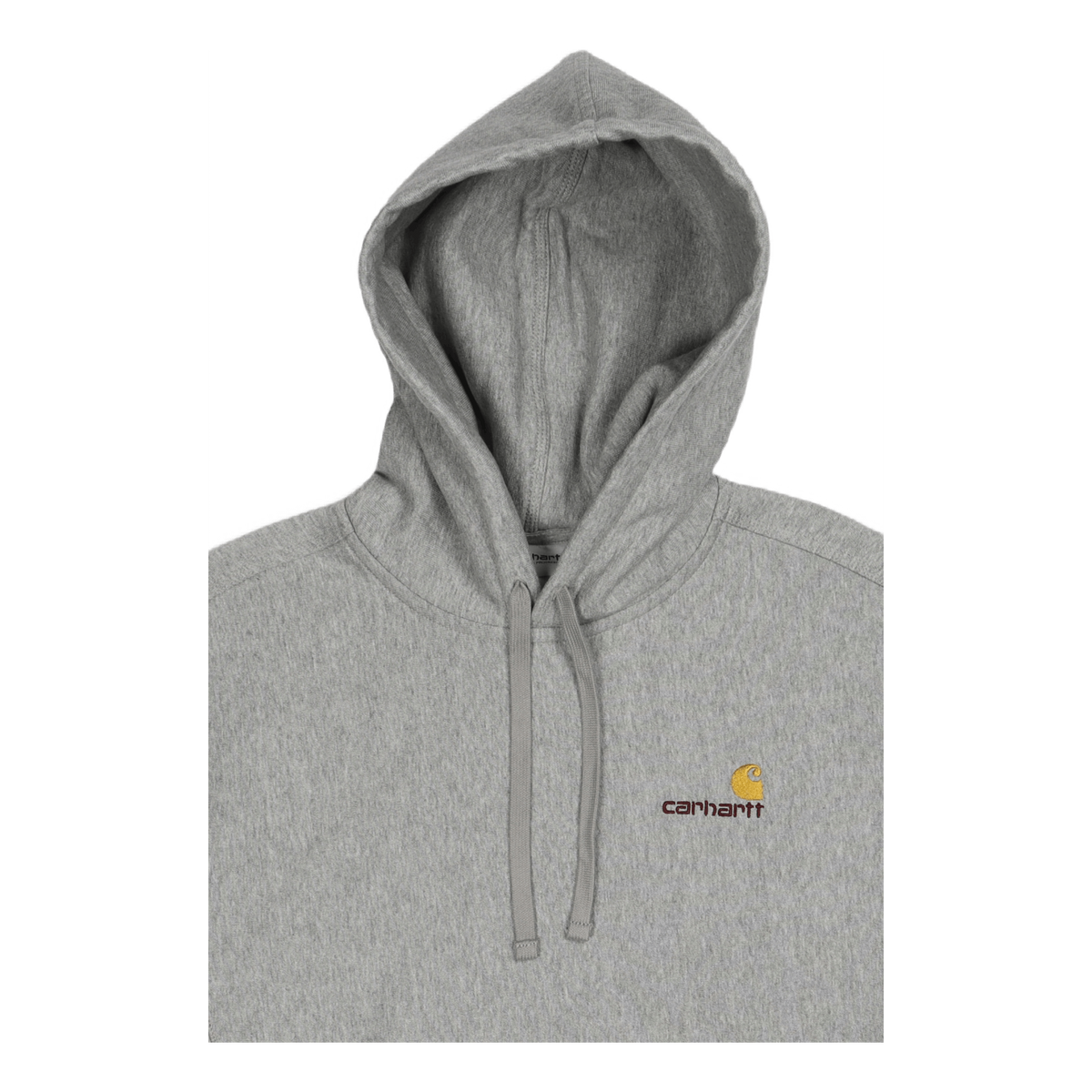 Hooded American Script Sweat Grey Heather